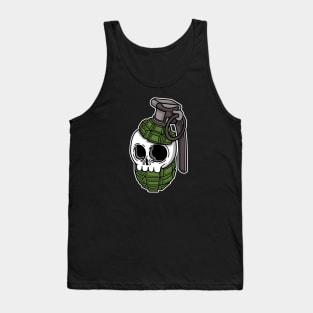 Skull Grenade Tank Top